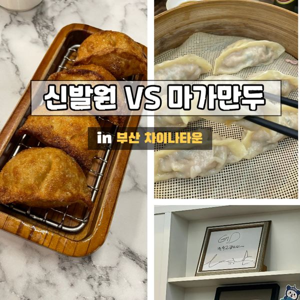 부산역만두 신발원 vs 마가만두 솔직 비교, 줄서서 먹는 이유