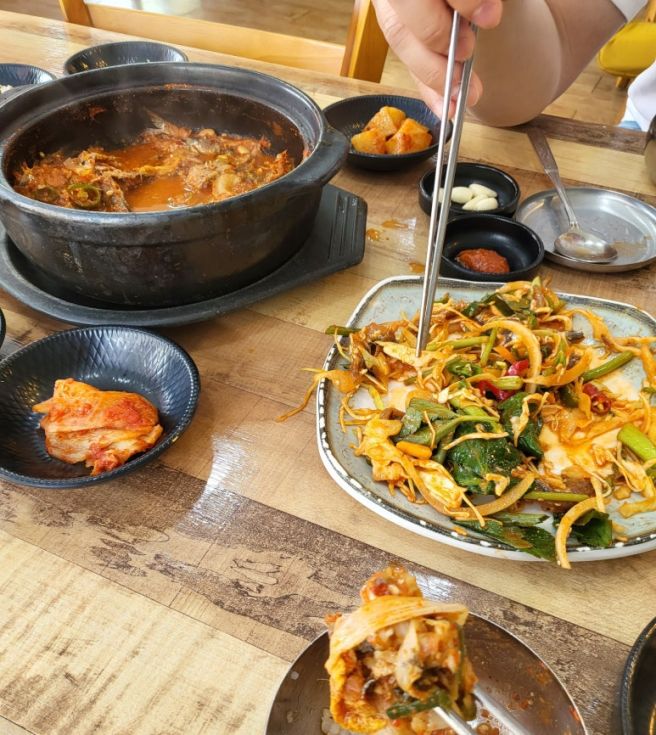 기장 멸치찌개맛집 장군멸치회촌