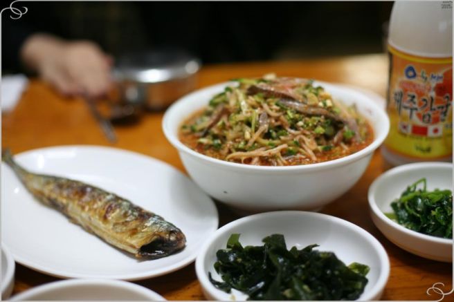 제주에서 물회는 어진이네 횟집 자리물회가 갑입니다