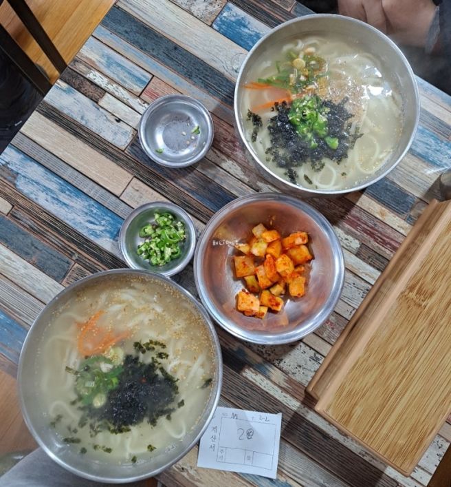 포항 오천시장 칼국수 맛집 - 40년 전통의 할매 손칼국수