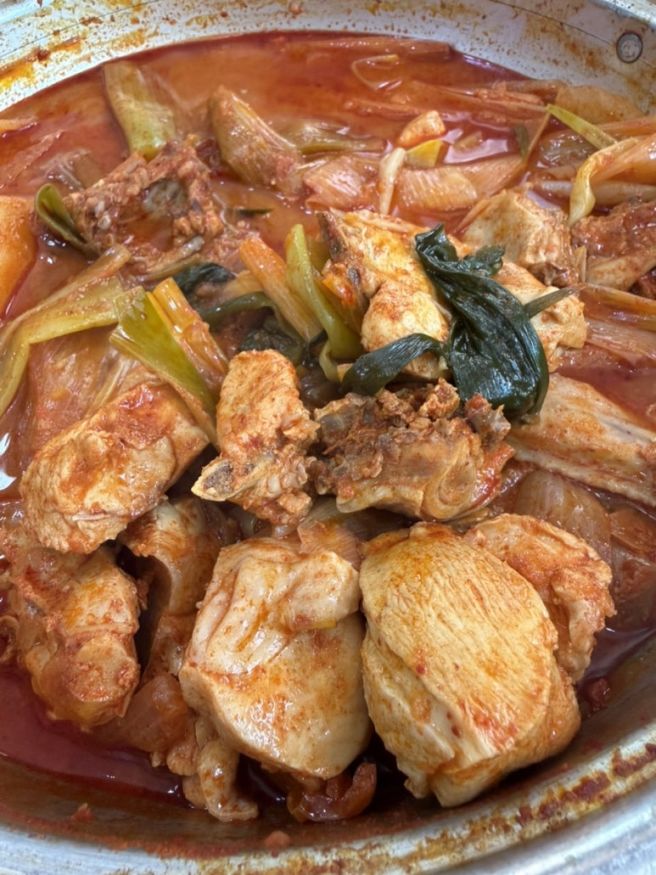 13년 연속 블루리본 닭볶음탕 맛집 대전 오류동 한영식당 내돈내산 웨이팅 주차 후기