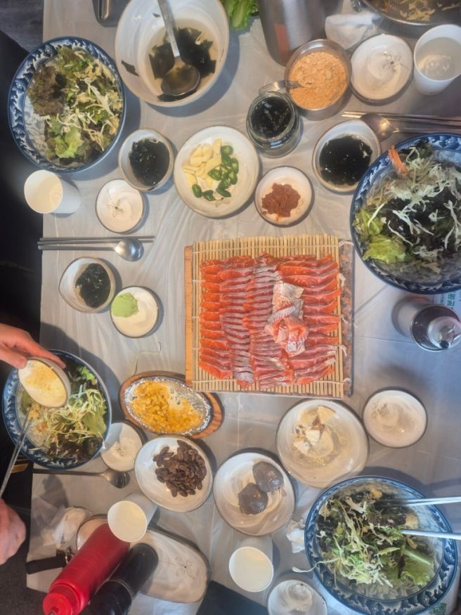 경기도 여주 남한강송어횟집, 알바트로스커피