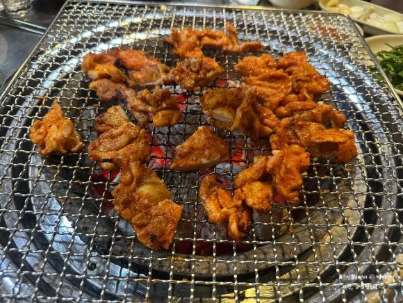 춘천 숯불 닭갈비 맛집 원조숯불닭불고기집 블루리본 맛집