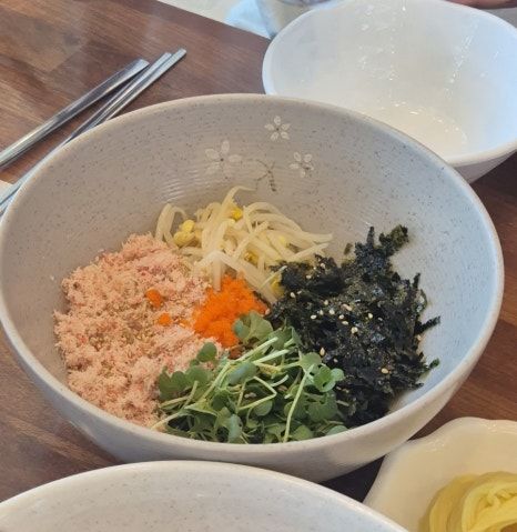 속초여행맛집| 신선하고 건강한 맛 물회 등대해수욕장 봉포머구리집