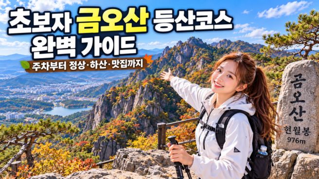 초보자 금오산 등산코스 완벽 가이드｜주차부터 정상·하산·맛집까지