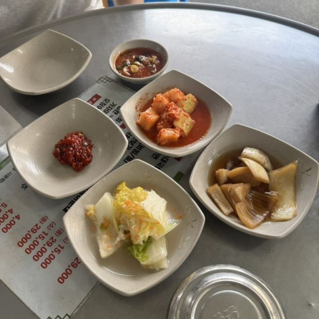 속초 아바이마을 단천식당 오징어순대와 순대국밥