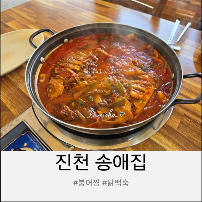 진천 농다리 가족식사 가능 송애집