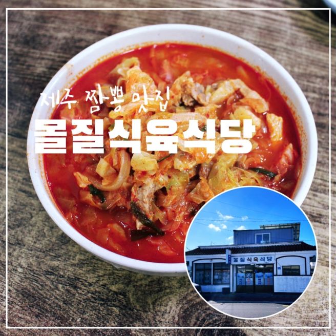 제주 서귀포 짬뽕 맛집 몰질식육식당ㅣ겨울 제주도 날씨에 딱 어울리는 쯔양이 인정한 짬뽕