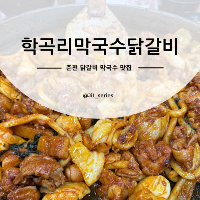 춘천 닭갈비 맛집 여행 또간집 학곡리막국수닭갈비 내돈내산