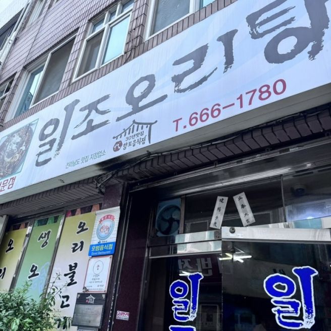 [여수] 이순신광장 오리고기집 일조오리탕