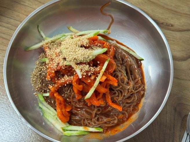 백반기행 동해 맛집 딸부자막국수 내돈내산 후기, 묵호항 여행 후 먹은 물막국수와 회비빔막국수