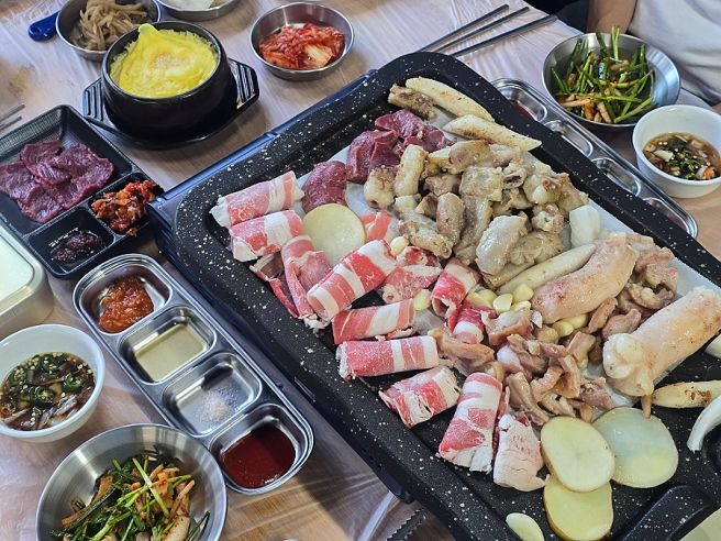 울산 곱창 맛집 하람이네 남구 삼산 달동 한우 곱창 대창 막창 무한리필 찐 추천