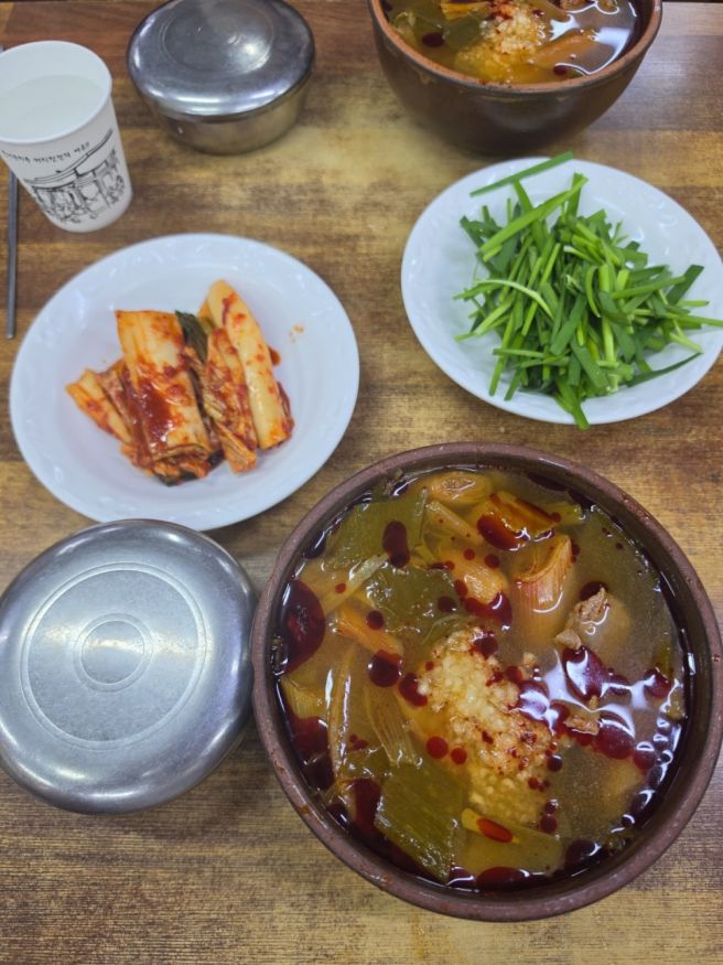 대구 중앙로 맛집 원조국일따로국밥, 선지 빼고 먹은 따로국밥