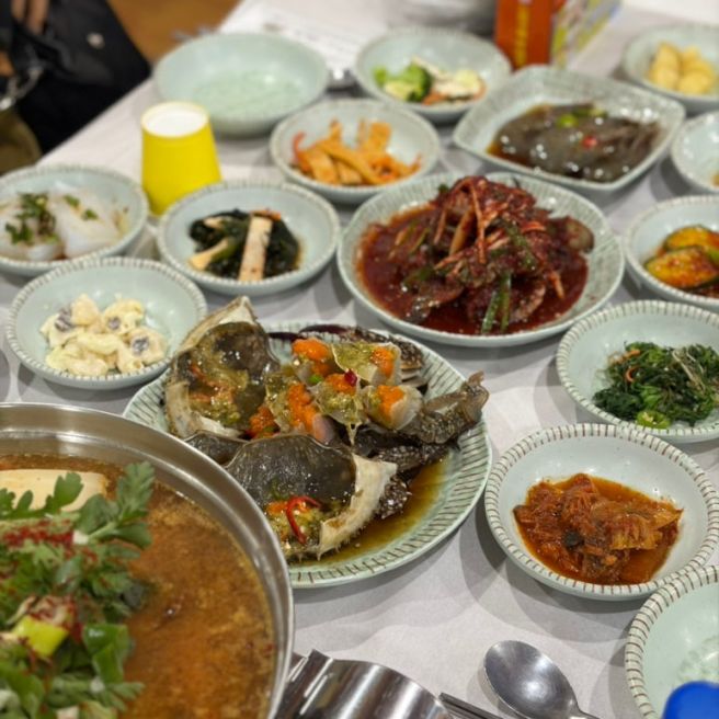 태안 안면도 맛집 | 딴뚝통나무집식당 내돈내산