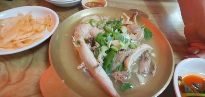 아산 은행나무 길 근처 맛집 신정 식당