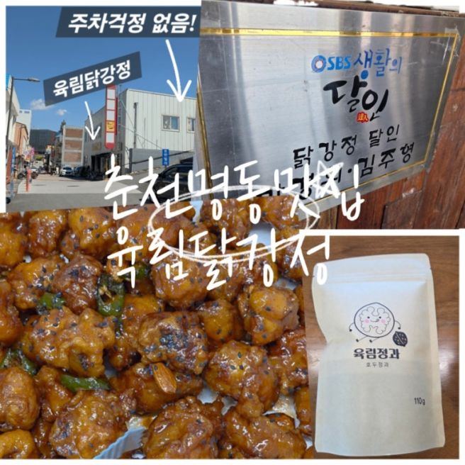 춘천 명동 맛집 육림닭강정 솔직후기! 춘천여행 포장추천!