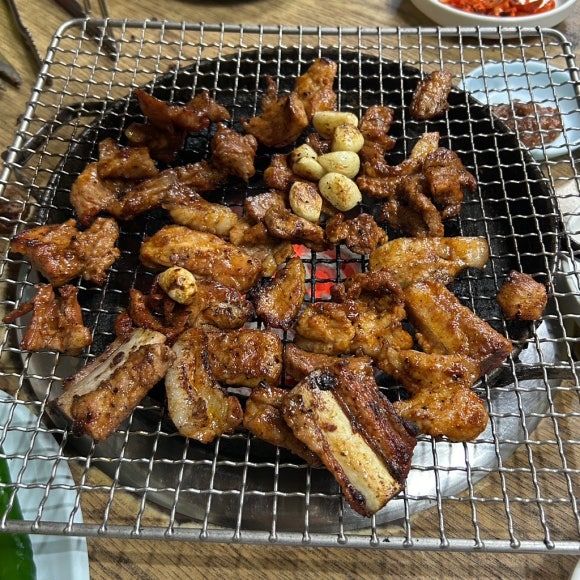 돼지갈비만 파는 진미숯불갈비 내돈내산