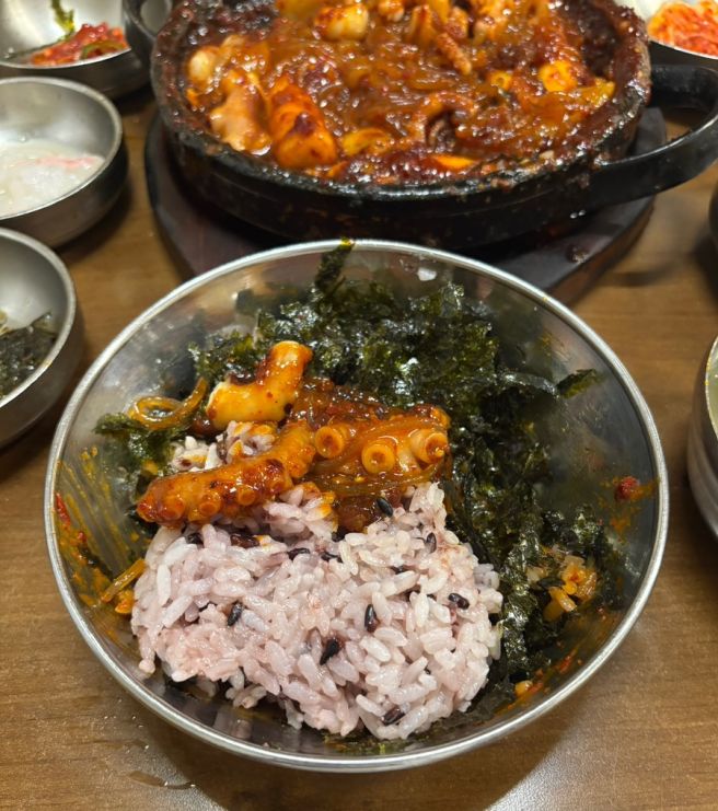 [대구 중구] 유명한 대구맛집 신라식당 돌판낙지볶음 웨이팅 내돈내산 솔직후기