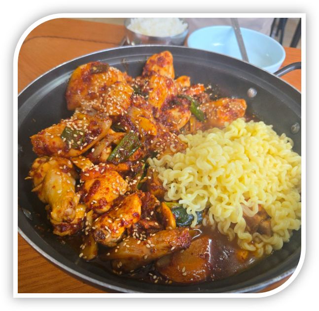 [경북 경산시]경산 삼풍동 맛집 '동부닭도리탕', 자작하고 칼칼한 닭볶음탕 양념 솔직후기