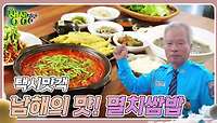 택시맛객 : 제철을 맞이한 남해의 맛! 멸치쌈밥 | KBS 240513 방송 